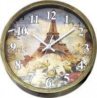 Ρολόι Τοίχου Αντίκα Άιφελ 30x4cm id 2170